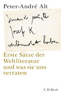 Erste Sätze der Weltliteratur und was sie uns verraten